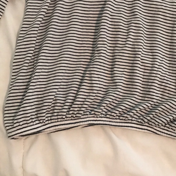 Striped off the shoulder top! Super cute! - Picture 4 of 5